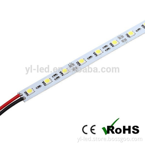 DC12V rigid aluminium strip 5050 60 LEDs per metre for cabinet, led Display cabinet lighting SMD2835 60LEDs per meter